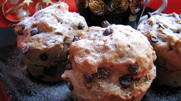 Espresso Chocolate Chip Muffins Created by Annacia