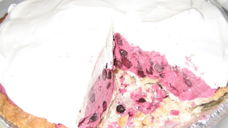 Blueberry Chantilly Pie Created by Realtor by day