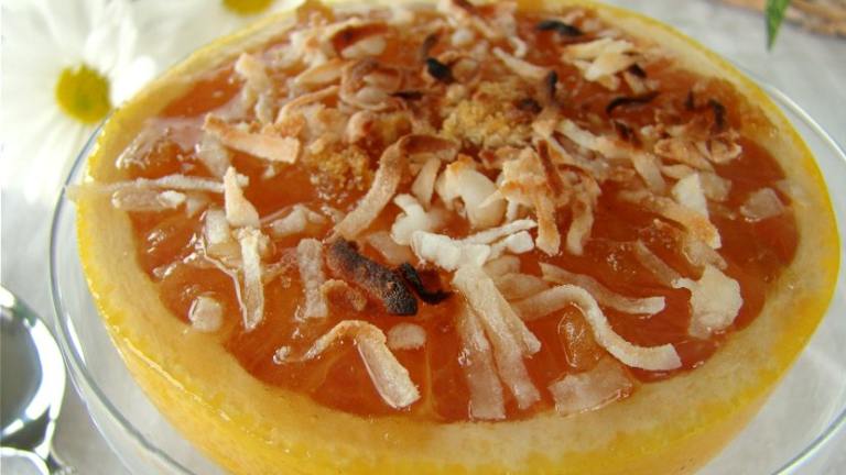 Broiled Grapefruit With Coconut created by Marg CaymanDesigns 