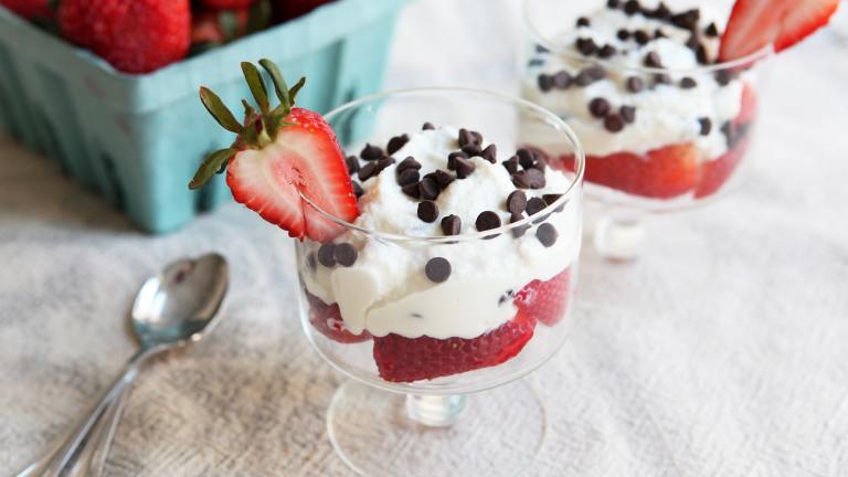 Strawberries With Cannoli Cream created by Diana Yen