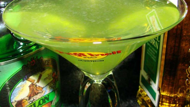 Midori Green Apple Martini Created by Boomette