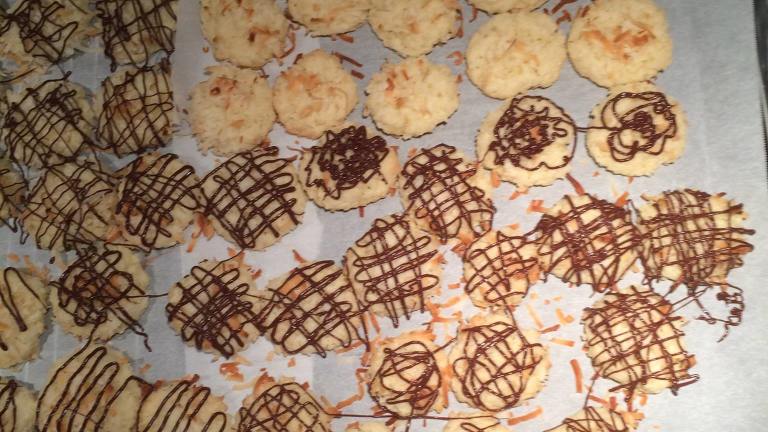 Mounds Rich, Moist and Chewy Macaroon Cookies Created by Hope J.