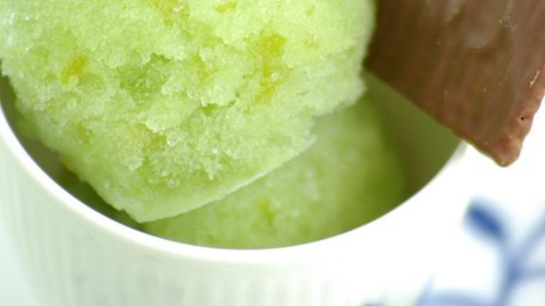 Green Apple Sorbet Created by Thorsten