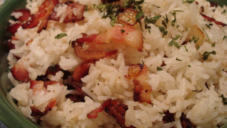 Rice Cooker Bacon and Onion Rice created by HisPixie