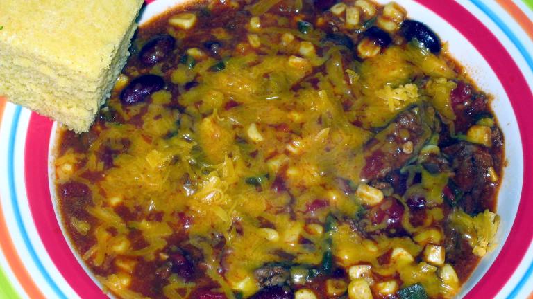 Texas Homestyle Meaty Chili Created by Super San Mateo Che