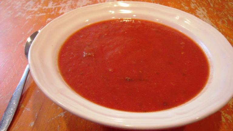 Roasted Tomato Basil Soup Created by Maryland Jim
