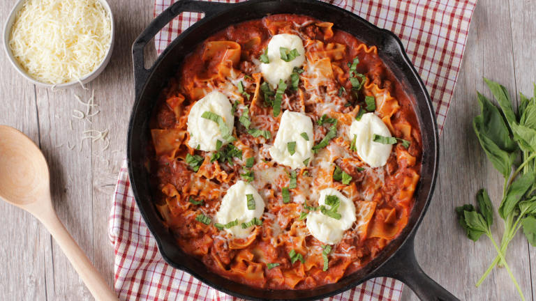 Best One-Skillet Lasagna created by DeliciousAsItLooks