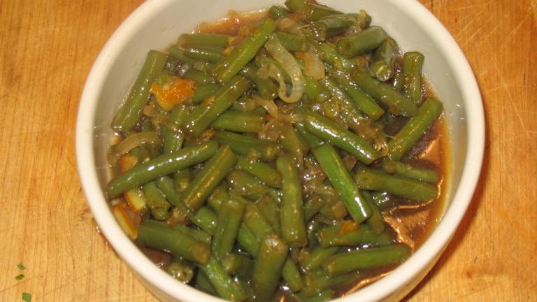 Orange-Soy Glazed Green Beans created by AcadiaTwo