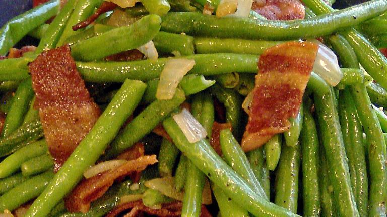 Spicy Green Beans Created by Mamas Kitchen Hope