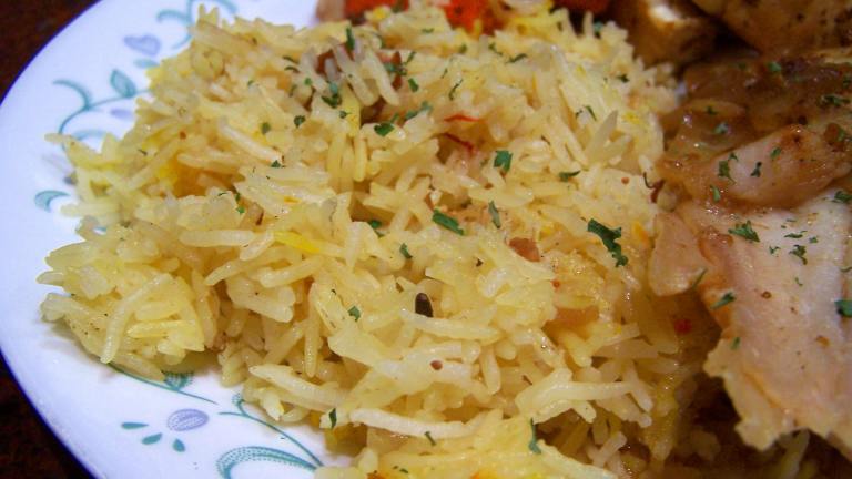 Saffron Scented Fruity Yellow Rice - Rice Cooker Created by Rita1652