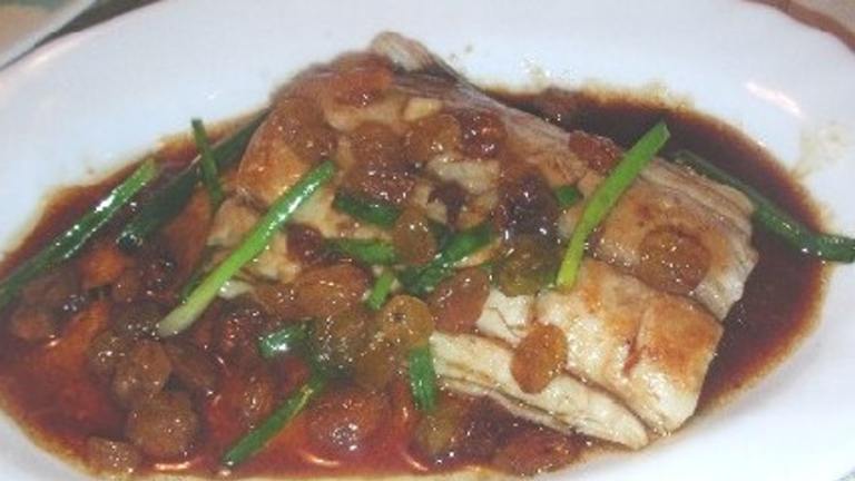 Fish Fillet With Honey Lemon Sauce Created by Rieaane