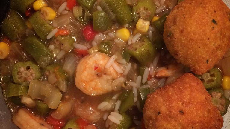 Heart Healthy Shrimp Gumbo With Cajun Spice Mix Created by Kristyn H.