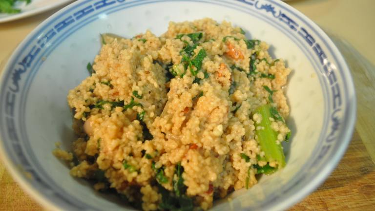 Spinach-Parmesan Couscous Created by ImPat