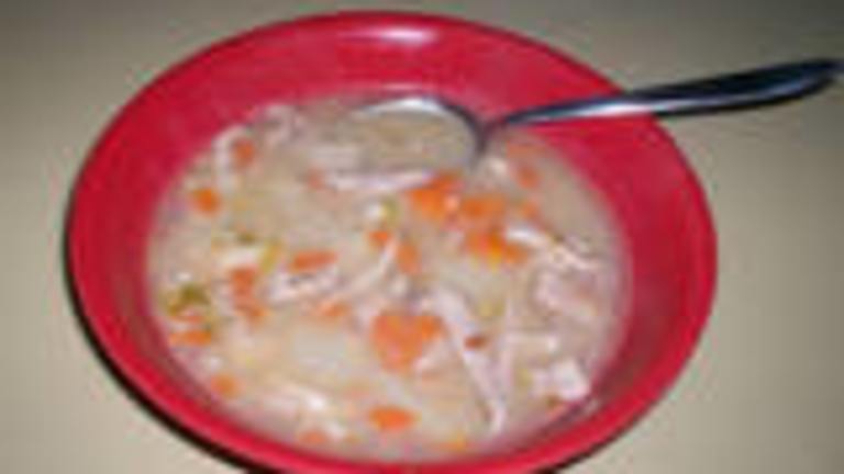 Thai-Style Chicken Vegetable Soup created by Debbwl