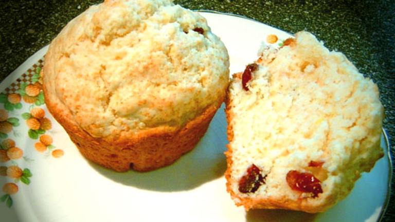 Coconut-Cranberry Muffins Created by Outta Here