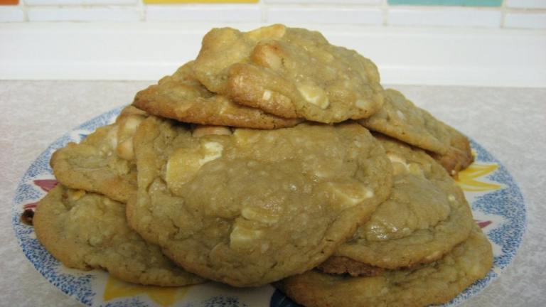 Tropical Key Lime White Chocolate Macadamia Nut Cookies created by Shannon Cooks