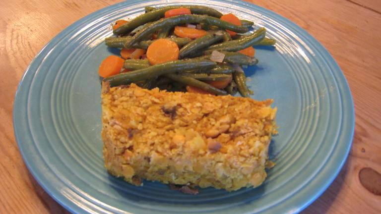 Asian Lentil Loaf Created by ranch-girl