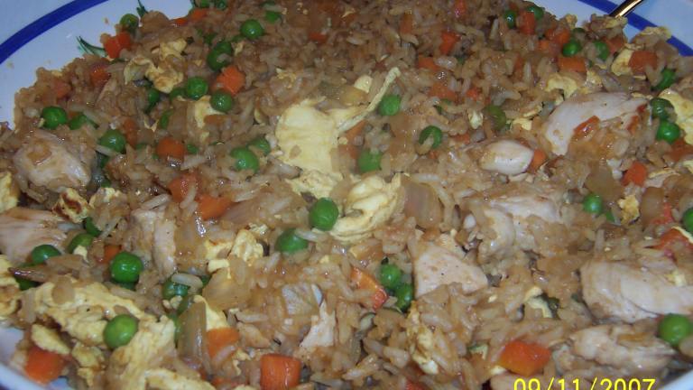 Short -Cut Chicken Fried Rice (Oamc) Created by Mommy Diva