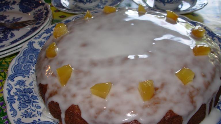 English High Tea Preserved Ginger Drizzle Cake created by French Tart
