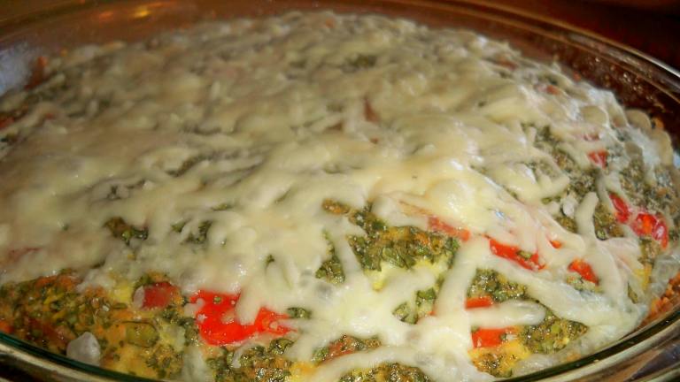Easy Cheesy Frittata created by CookingONTheSide 