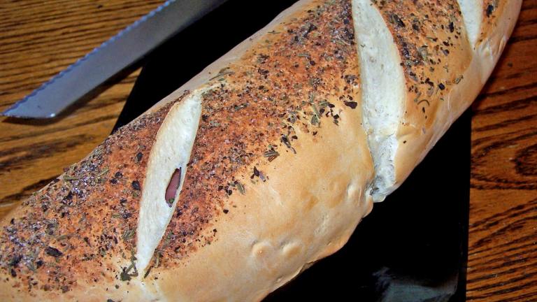 Aromatic Herbed Bread Filled With Prosciutto Created by Rita1652