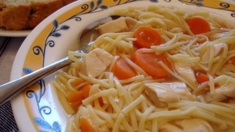 Cheater's Chicken Noodle Soup created by Marg CaymanDesigns 