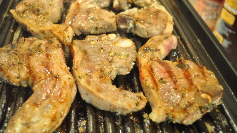 Simple Grilled Lamb Chops Created by ImPat