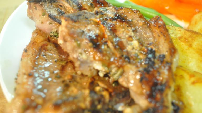 Simple Grilled Lamb Chops Created by ImPat