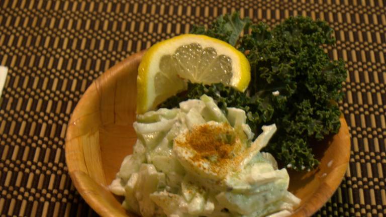 Creamy Cucumber Salad created by GREG IN SAN DIEGO