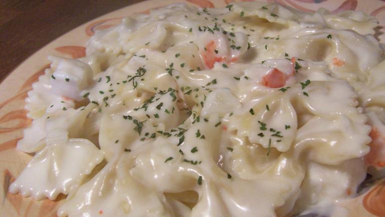 White Sauce Crab Pasta Created by *Parsley*