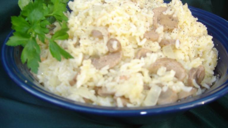 Savory Mushroom Rice Created by lets.eat