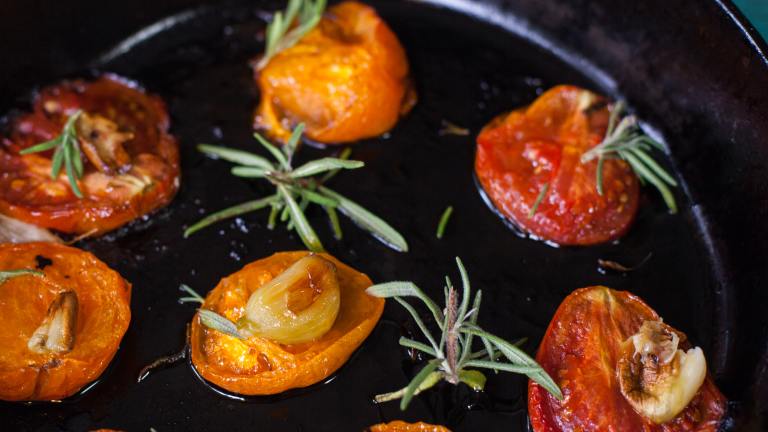 Garlic Tomatoes - for the Tapas Bar Created by DianaEatingRichly