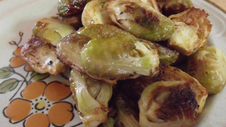 Lemon-Dijon Roasted Brussels Sprouts Created by Darkhunter