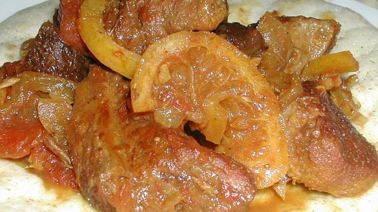 Lamb Stew With Lemon and Figs created by MarraMamba