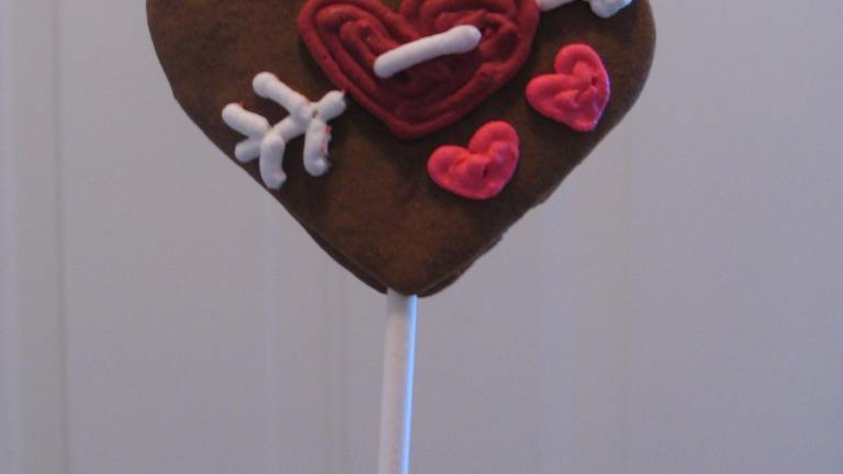Gingerbread Lollipop Cookies Created by mspebblesflinstone