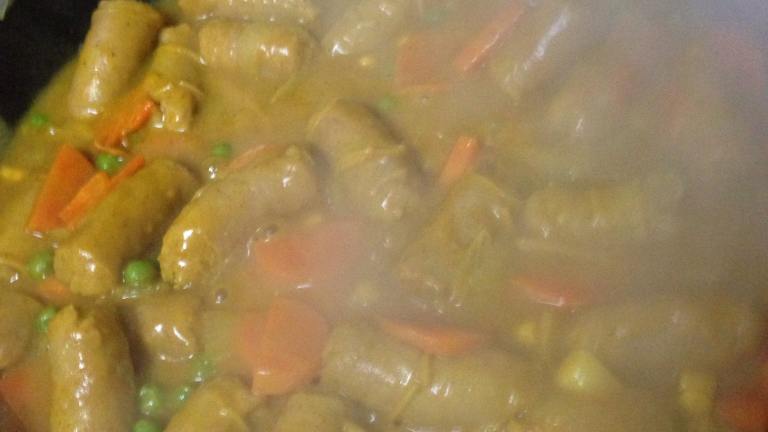 Simple Curried Sausages created by Sarah S.