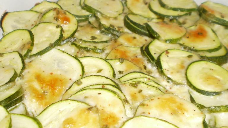 Baked Zucchini With Cheese Created by breezermom