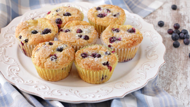 Starbucks Blueberry Muffins Created by DeliciousAsItLooks