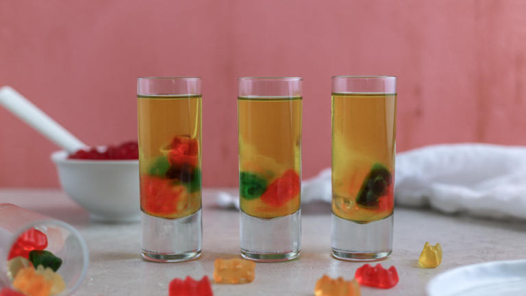Gummy Bear Jello Shots Created by frostingnfettuccine