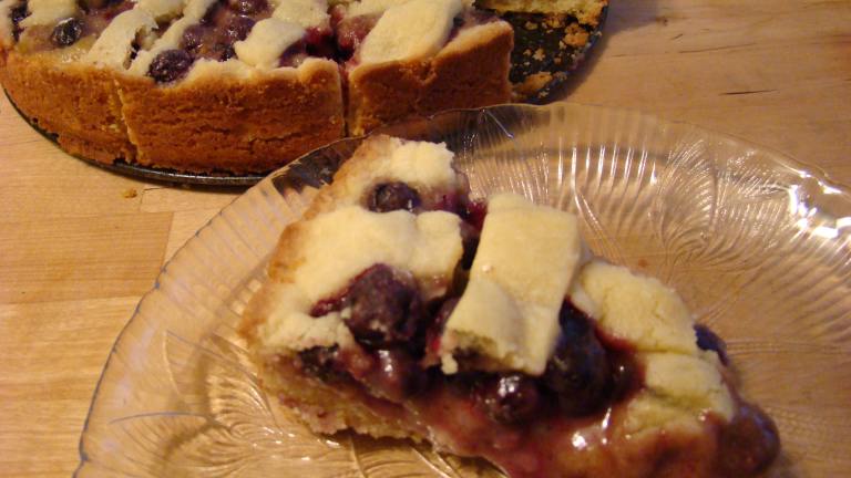 Blueberry Almond Tart With Frangipane Created by pattikay in L.A.