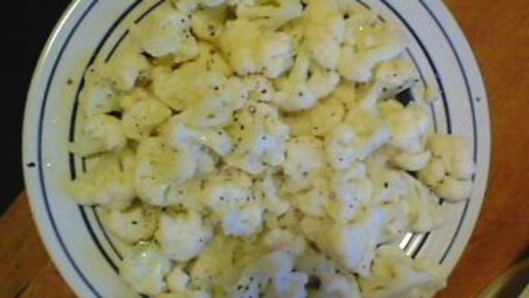 Cauliflower With Lemon Sauce created by SEvans