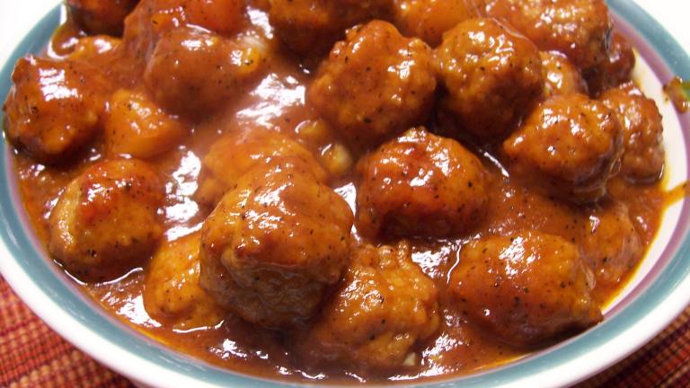 Shane's Sweet and Sour Meatballs (My Version) Created by HeatherFeather