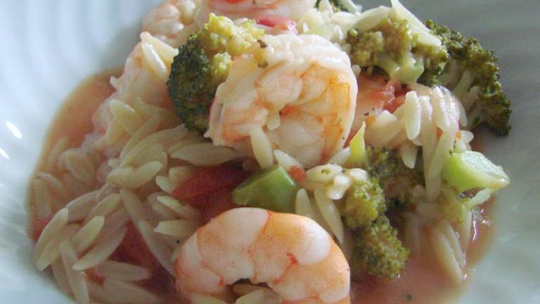 Orzo Shrimp Stew Created by Boomette