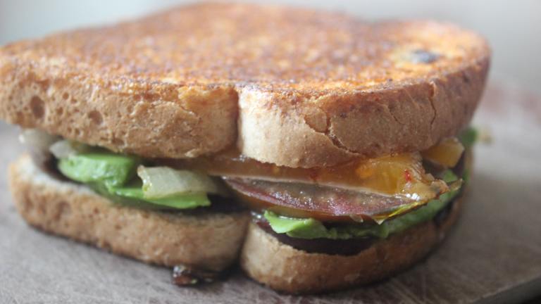 Grilled Cheese, Tomato & Avocado Sandwich Created by mommyluvs2cook