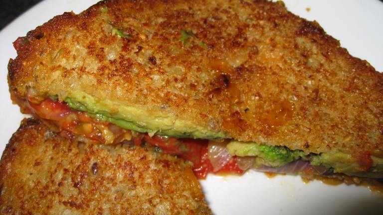 Grilled Cheese, Tomato & Avocado Sandwich Created by BarbryT