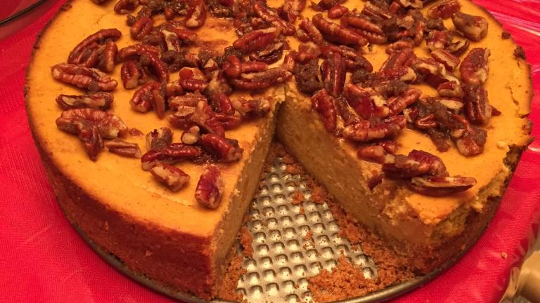 Sweet Potato Cheesecake With Praline Topping Created by rece.nicole