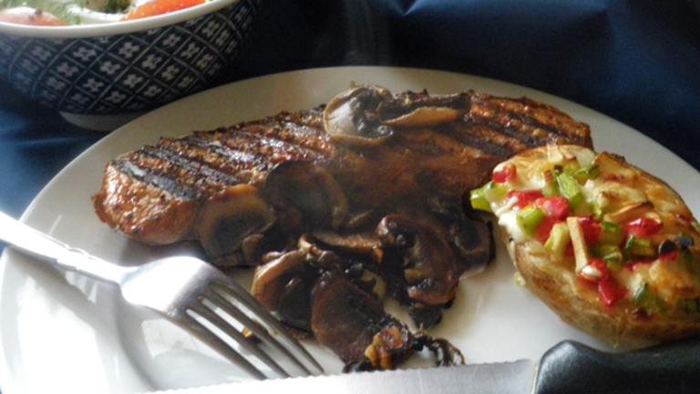 Steak With Sherried Mushrooms created by Bergy