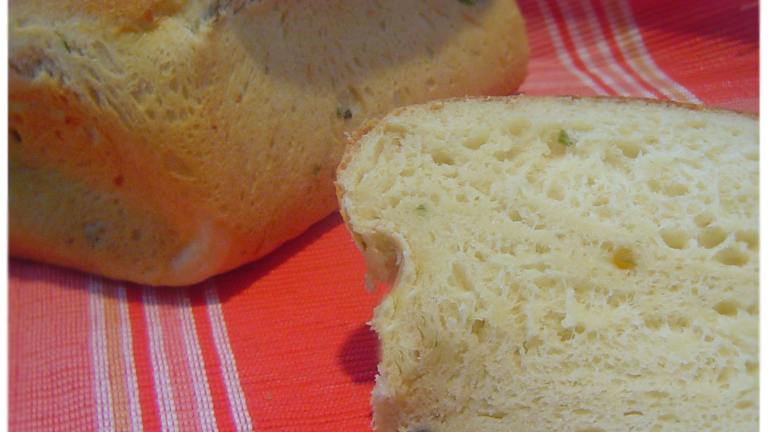 Cheddar Jalapeno Bread created by Dine Dish
