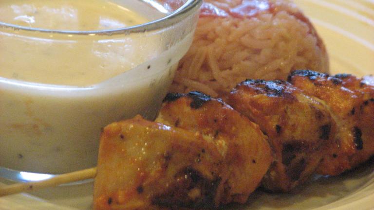 Shish Taouk Toum - Grilled / BBQ Chicken With Garlic Sauce created by Bonnie G 2