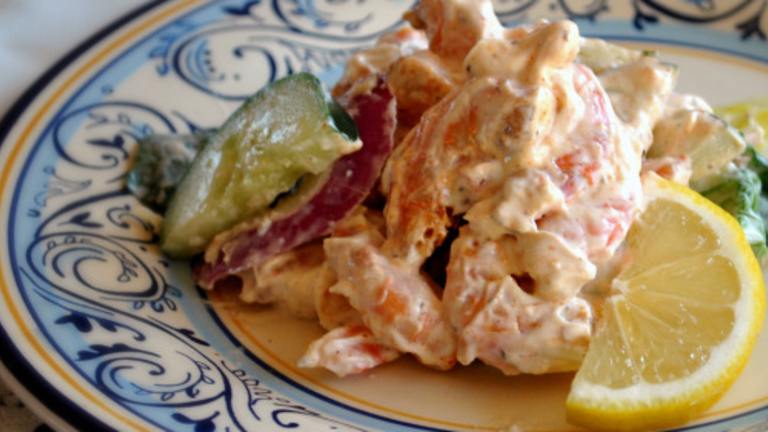 Picnic Shrimp Salad created by Andi Longmeadow Farm